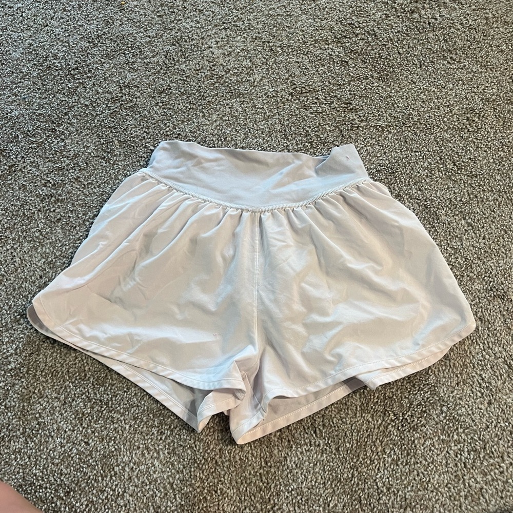 White athletic shorts